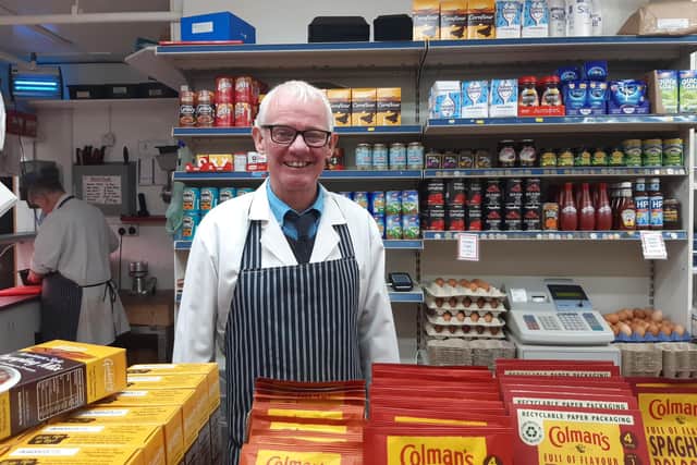 Arthur Dow from Grosvenors Butchers
