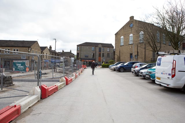 Work is well underway on Elland town centre regeneration project