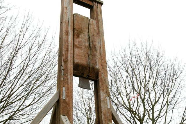 Its common knowledge in Calderdale that Halifax Gibbet was an early guillotine that allowed the Lord of the Manor to decapitate thieves but did you know that it claimed its last victim in April 1650?