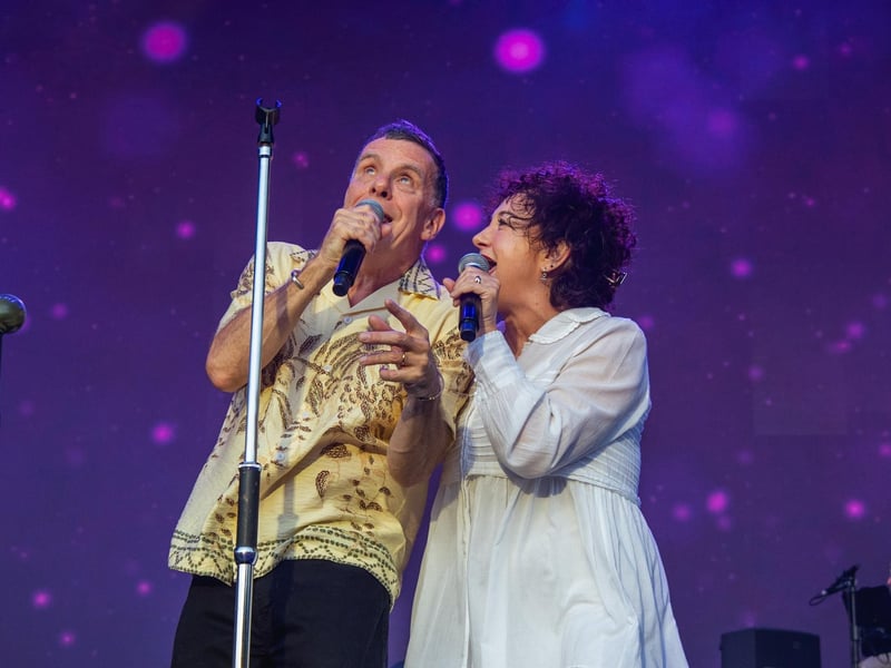 Scottish favourites Deacon Blue at The Piece Hall.