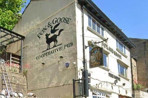 The Fox and Goose in Hebden Bridge will reopen today