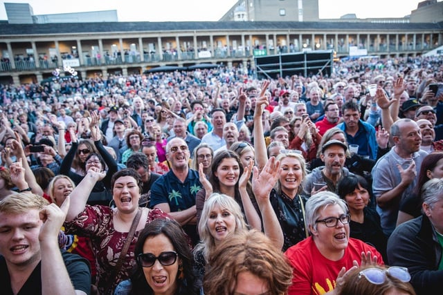 Primal Scream at The Piece Hall. Photos by Cuffe and Taylor/The Piece Hall Trust