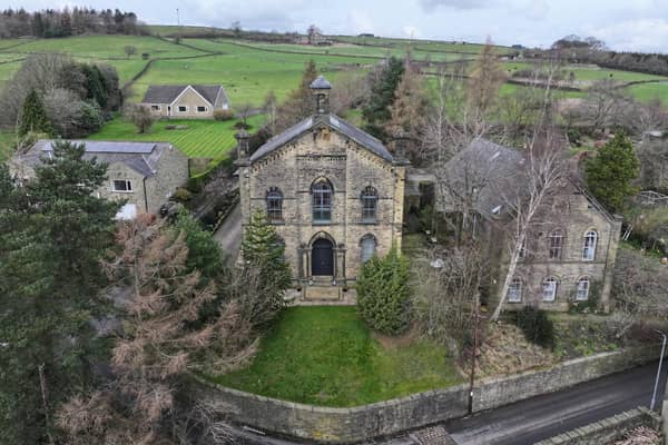 A unique property: the Old Chapel in Mill Bank is for sale at £995,000.
