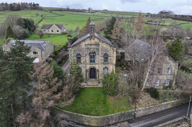 A unique property: the Old Chapel in Mill Bank is for sale at £995,000.