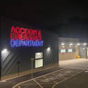 The new A&E department at Huddersfield Royal Infirmary