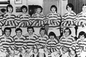 David Willicombe, on back row, second from right, with Players No 6 Trophy winners 1971-72