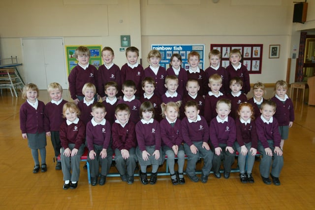 Reception Class at St Chad's School in 2004