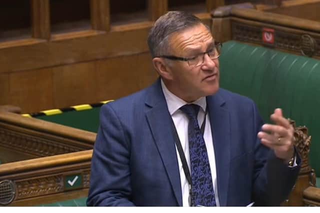 Calder Valley Conservative MP Craig Whittaker in the House of Commons