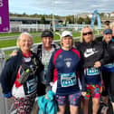 Stainland Lions' runners at the MBNA Chester Metric Marathon.