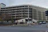 The new car park at Calderdale Royal Hospital