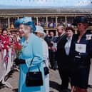 Queen Elizabeth II, along with her husband Prince Philip, visited Calderdale in the summer of 2004. An exhibition of photographs from the royal visit to Halifax are on display at the town's Central Library.