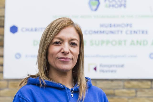 CEO Louise Reed at Focus4Hope, Brighouse