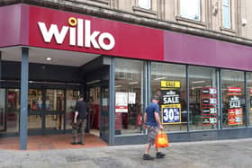 Administration signs have gone up at Wilko in Halifax town centre