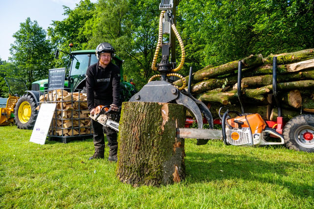 Matthew Watson, owner of Watson Arboriculture & Forestry based at Todmorden.