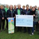 Men’s Captain Andy Tattersall and Lady Captain Linda Marshall, of Queensbury Golf Club, decided to support the charity as they both have personal experience of the devastating illness.