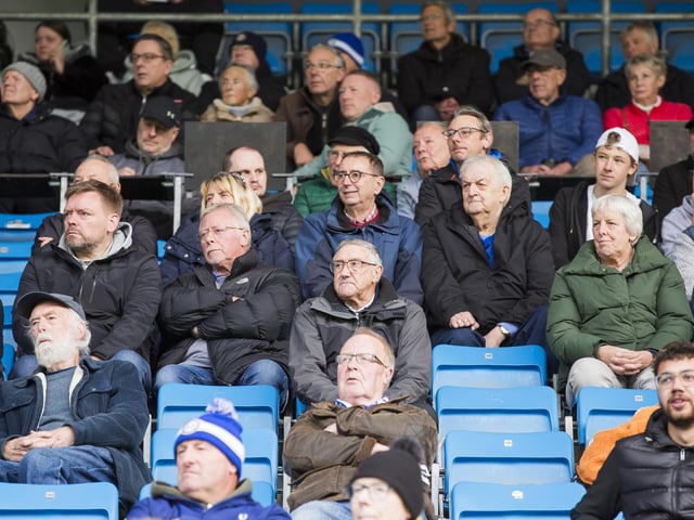 FC Halifax Town v South Shields, FA Cup fourth qualifying round at The Shay
