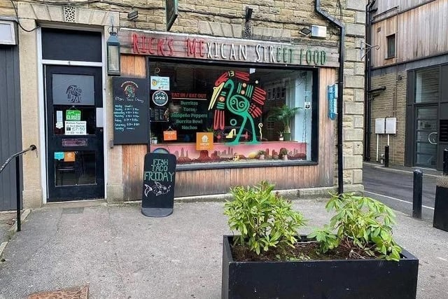 Ricks Mexican Street Food is a highly-rated Mexican restaurant off Crown Street in Hebden Bridge which has built up a loyal customer base. It is on the market for £79,950.