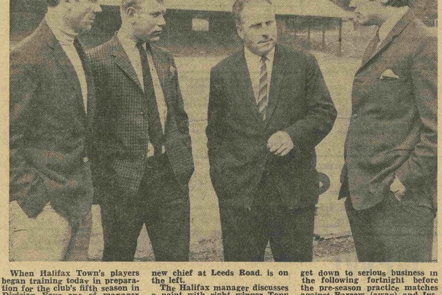 Metcalfe with Massie, Hampton and Flower 17 July 1967