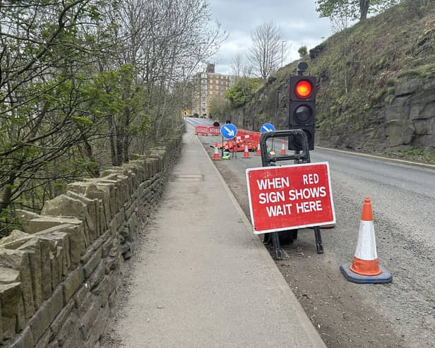 Traffic lights on road between Elland and West Vale expected to be in place until August