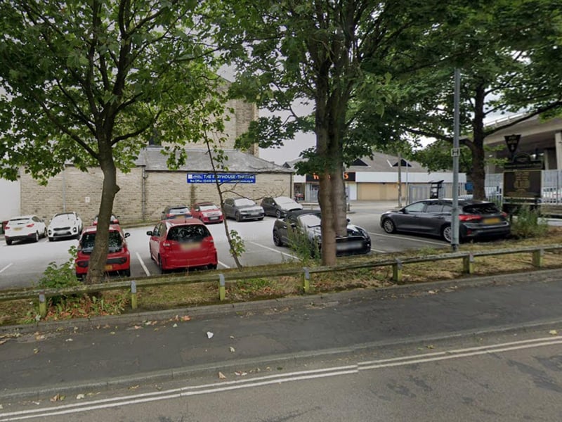 Long stay pay and display car park. Charging times are Monday to Saturday. 8am to 6pm (pay and display charges do not apply on official bank holidays).50p an hour up to 5 hours, £2.50 over six hours. Saturday charge is £1 all day.