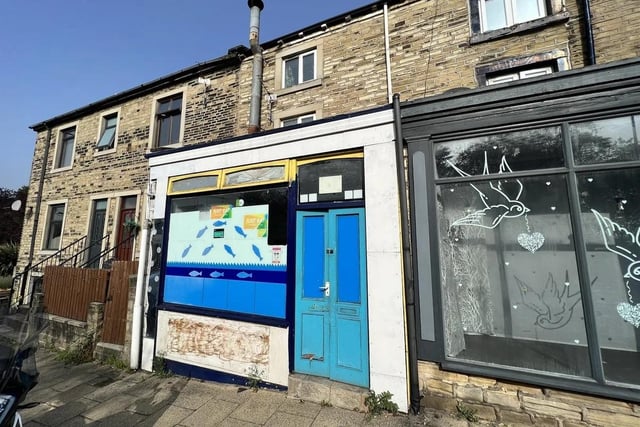 This currently-closed fish and chip shop on Bolton Brow in Sowerby Bridge is up for sale for £55,000