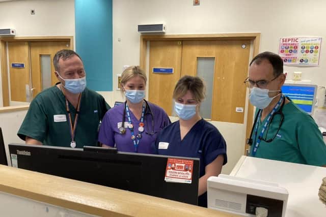 The team at Calderdale Royal Hospital are incredibly busy