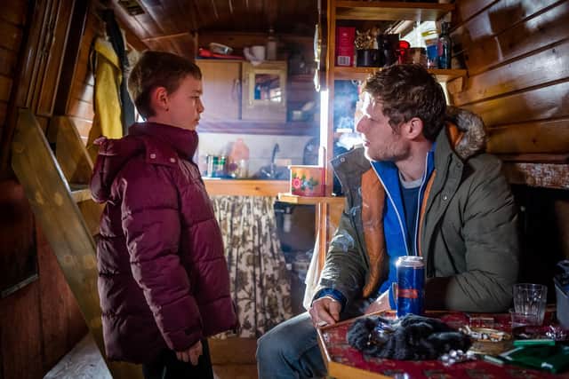 Tommy Lee Royce (JAMES NORTON) and Ryan (RHYS CONNAH). Picture: BBC/Red Productions/Ben Blackall