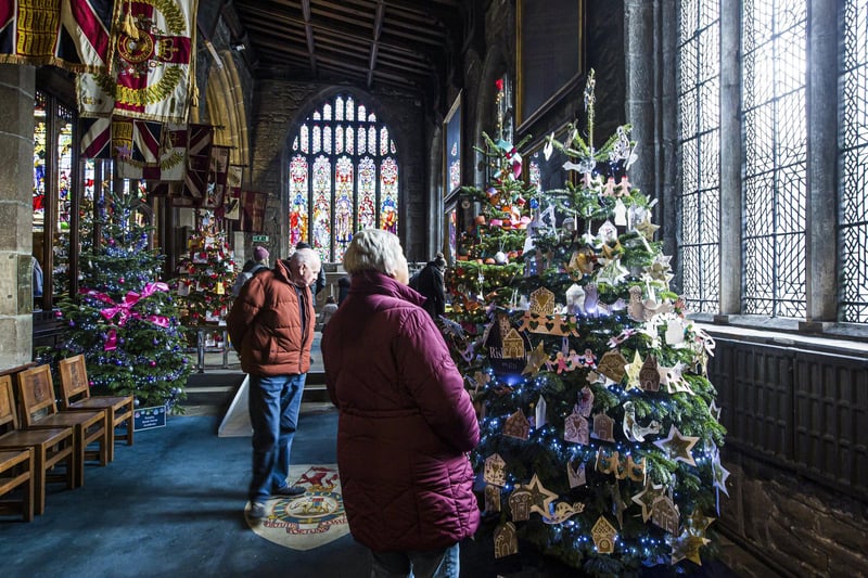 The Minster was sparkling with Christmas spirit during the festival