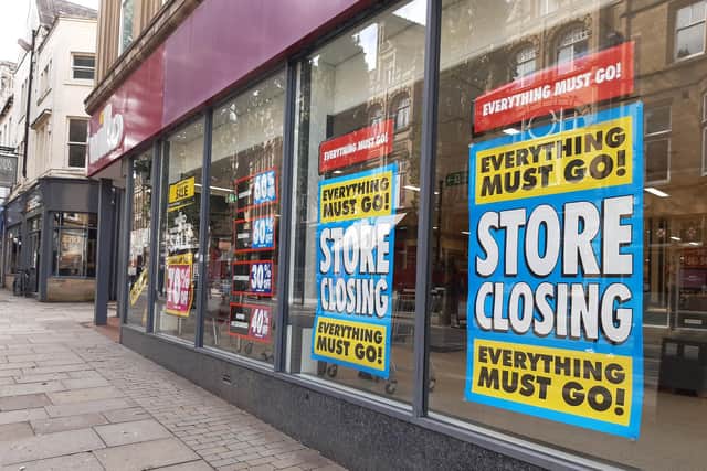 Wilko on Southgate in Halifax town centre is shutting for good