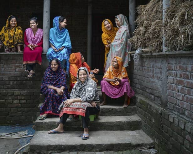 Women in Bangladesh combining old traditions with new technology to create better opportunities