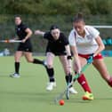 Dani Parker completed a hat-trick for Halifax ladies' firsts. Pic: Bruce Fitzgerald