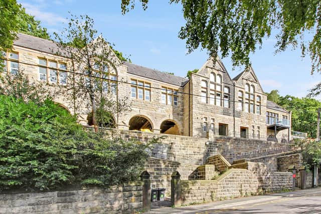 The former Cragg Vale primary school is being converted into six homes