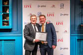 Aled Jones and Jack Holmes.