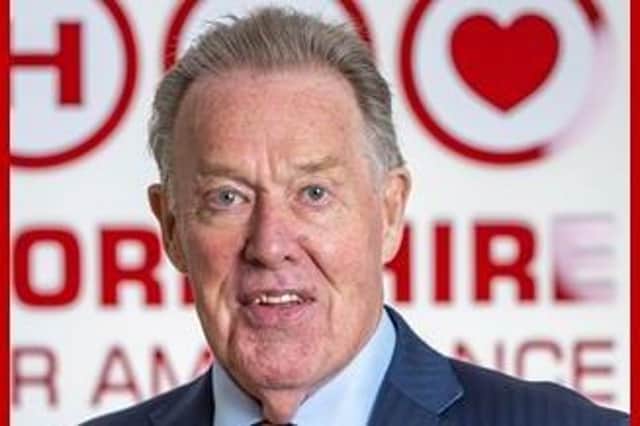 Peter Sunderland, Chairman of Yorkshire Air Ambulance, has announced he is to retire after 19 years with the charity.