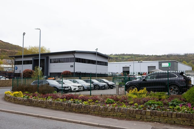 Since the closure and demolition of Gannex Mill on Dewsbury Road, Elland, a number of businesses are now located at the site.