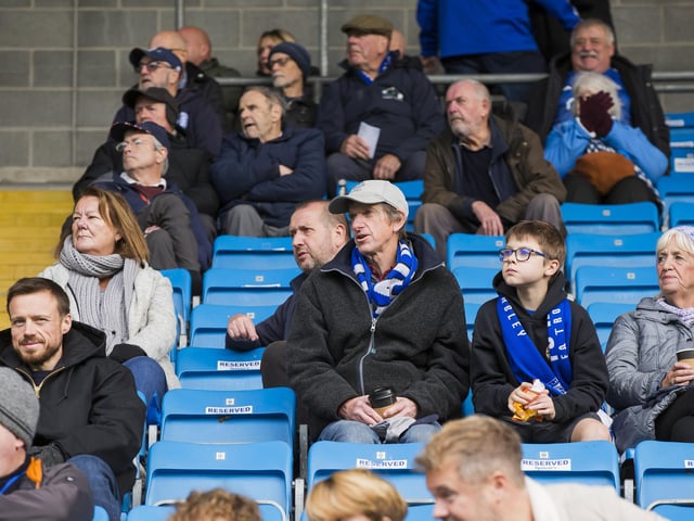 FC Halifax Town v South Shields, FA Cup fourth qualifying round at The Shay