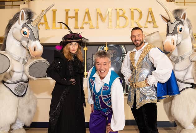 Samantha Giles and John Whaite join Billy Pearce in Cinderella at Bradford Alhambra this year