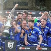 Town celebrate their return to the fifth tier