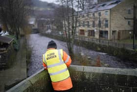 A flood alert has been issued