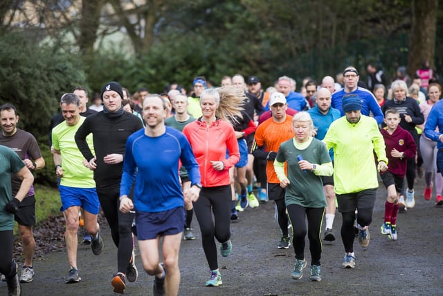 A field of 99 runners took on last Saturday's Halifax parkrun. Picture: Jim Fitton.