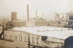 Ingham's cotton mill in Padiham.