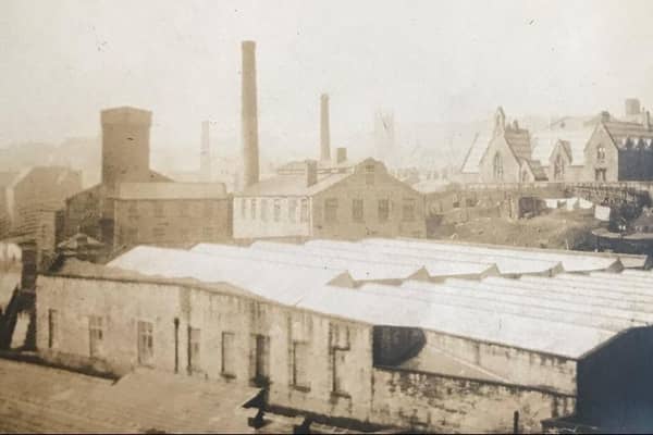 Ingham's cotton mill in Padiham.