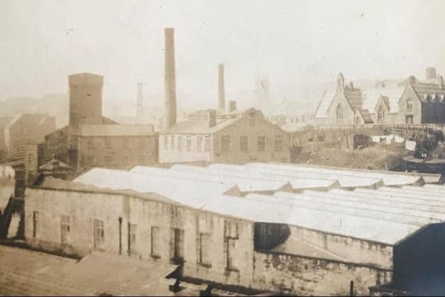 Ingham's cotton mill in Padiham.