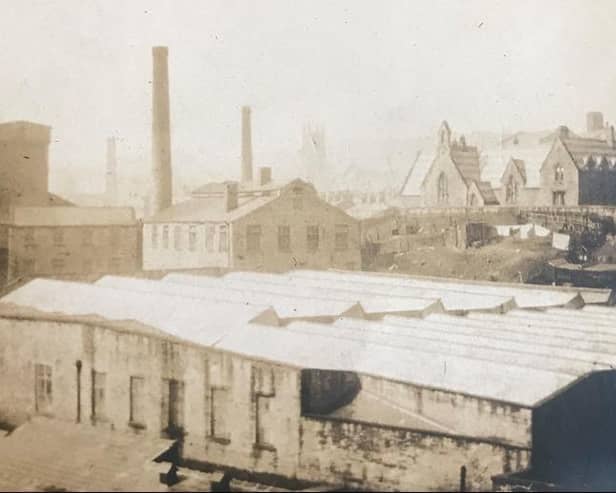 Ingham's cotton mill in Padiham.