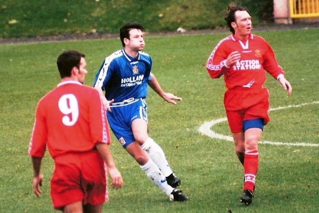 Paul Stoneman, Halifax v Ossett in the FA Cup, October 11, 1997