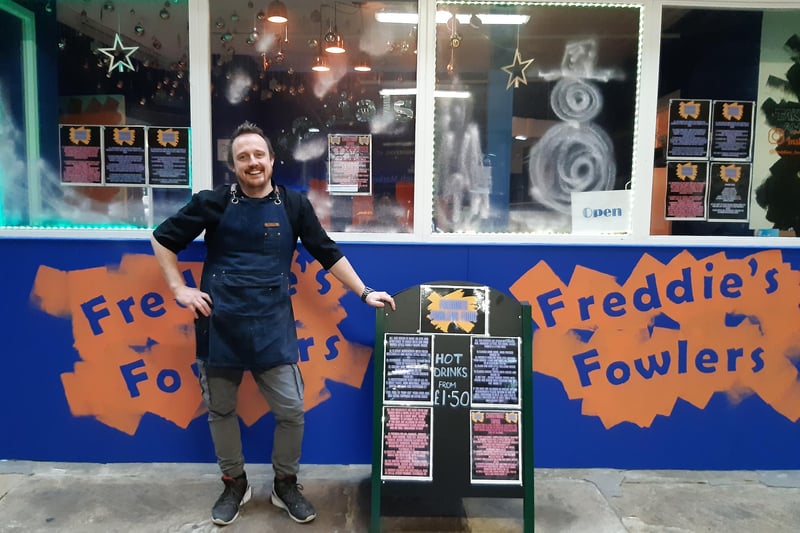 Freddie’s Fowlers is in Halifax Borough Market and is run by Bruce Fowler.