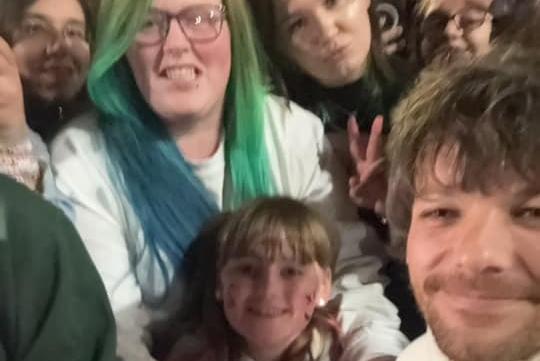 Jaimme Hancock and her daughter met One Direction's Louis Tomlinson and said it was the best night of their lives