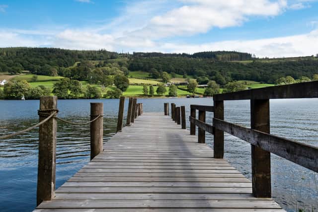 Venue splashed out on sheltered woodland trail private jetty