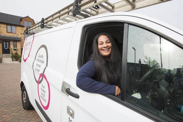 Sonia Gillespie started working for Together Housing as a gas engineer in 2019. Picture: Jim Fitton