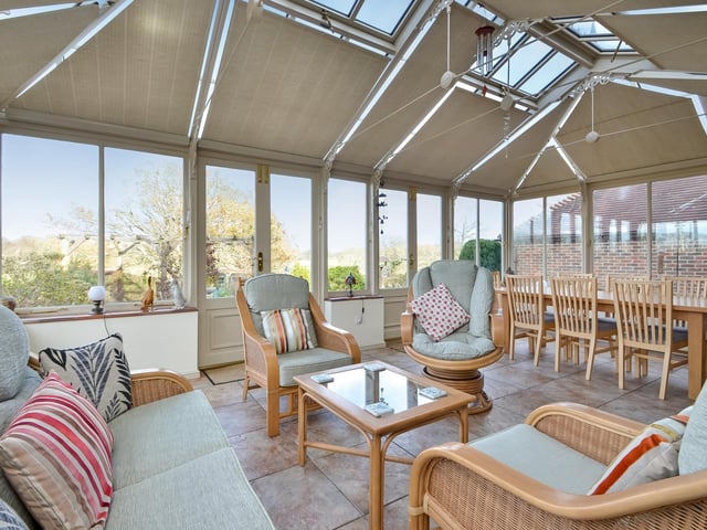 The six bedroom home Hiltonbury in Denmead is on the market for £1.5m. It is listed by Fine and Country.
